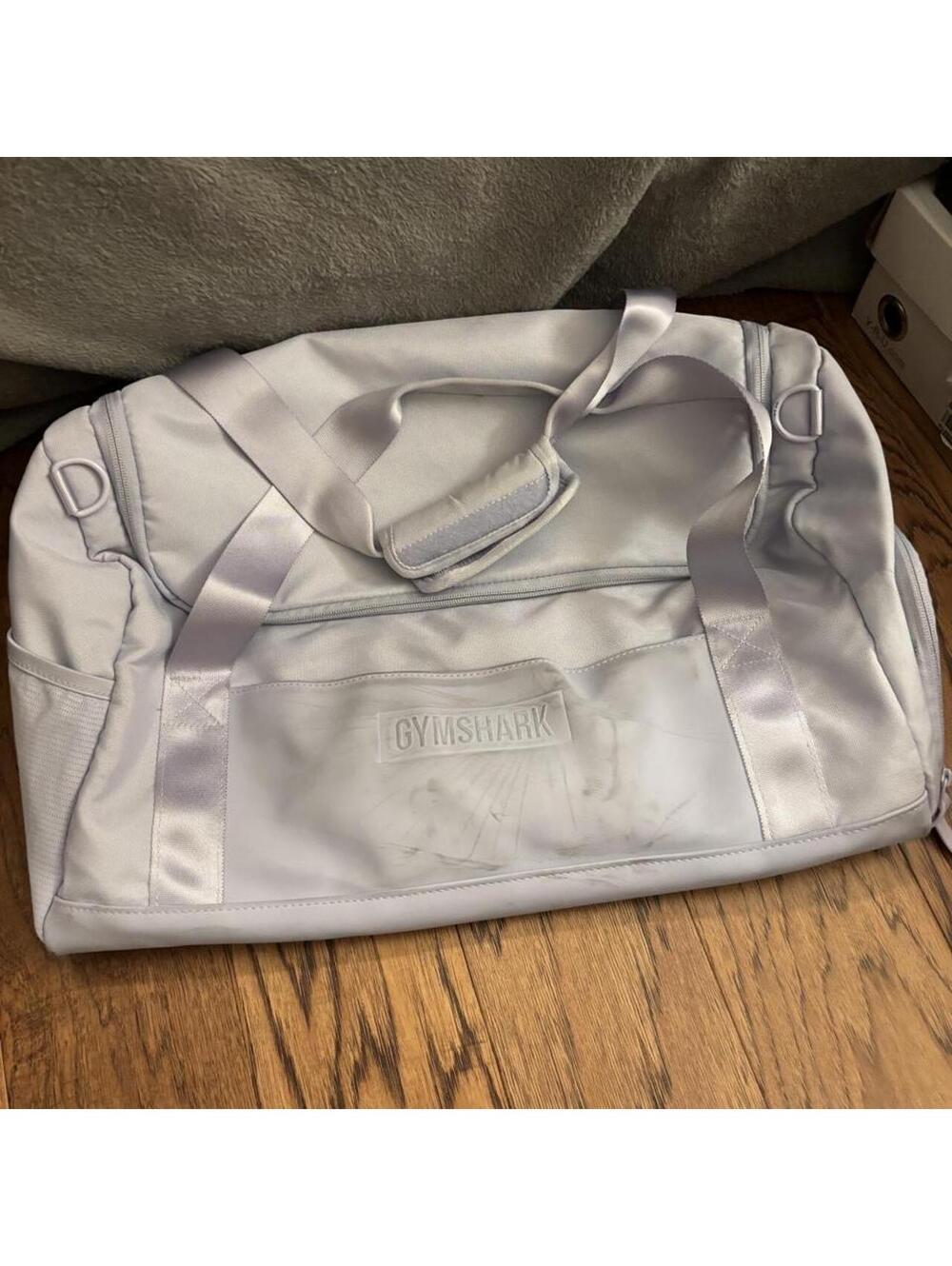 Gymshark Women's Purple and Blue Bag